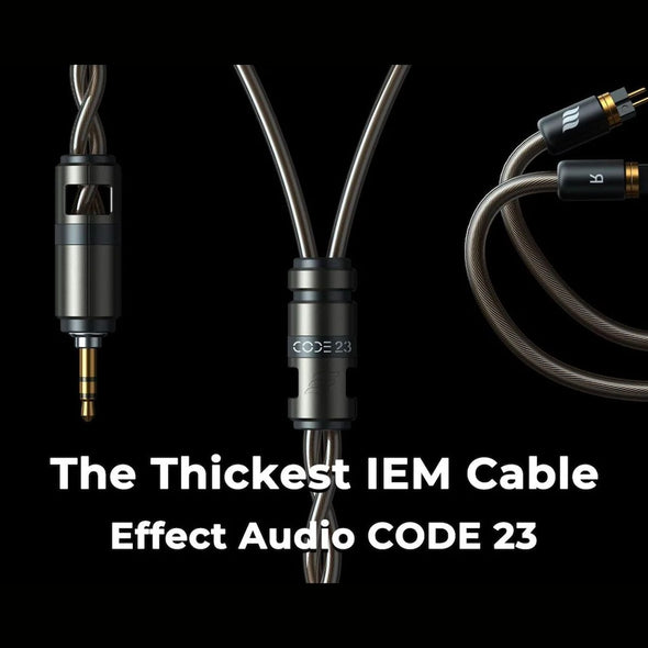Effect Audio Code 23 In Ear Monitor and Headphone Cable IN STOCK ON SALE