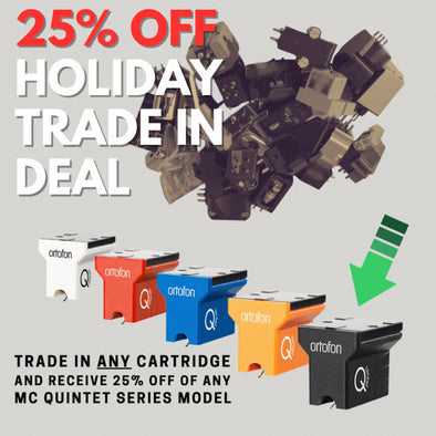 Ortofon Holiday Trade IN Promotion MC QUINTET ON SALE SAVE 25%