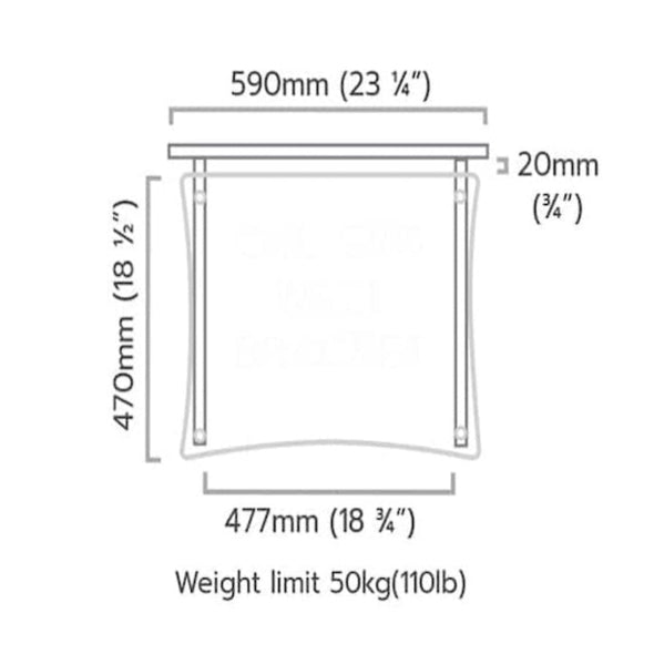 Quadraspire Wall Shelf Series