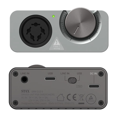 Stax SRM-D10 II Portable Electrostatic Headphone Amplifier