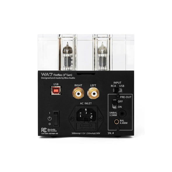 Woo Audio WA7 and WA7e Fireflies Gen 3 Tube Headphone Amplifier Dac IN STOCK