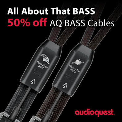 Audioquest Folk Heroes BASS Speaker Cable Sale 50% OFF