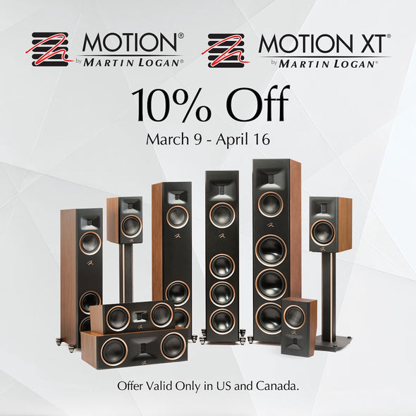 Martin Logan Spring Promotions ON SALE