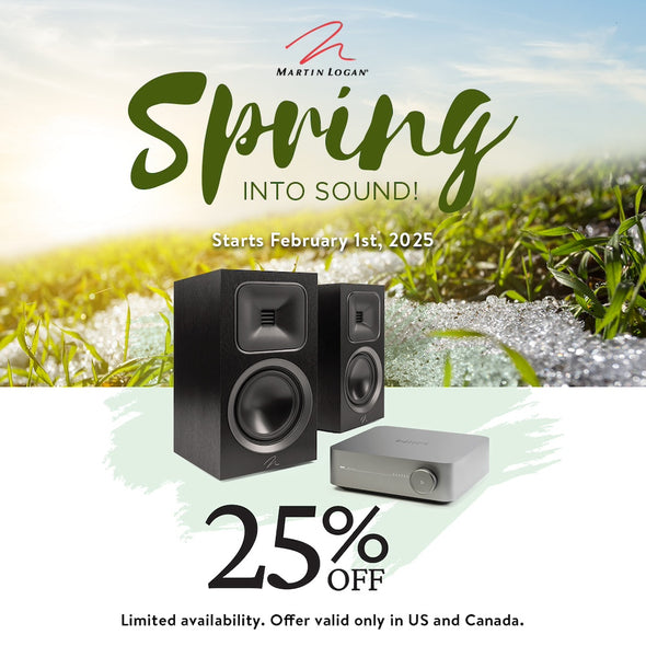 Martin Logan Spring Promotions ON SALE